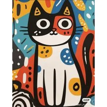 Dětské zboží Malowanie po numerach 40x50cm Kot Picasso