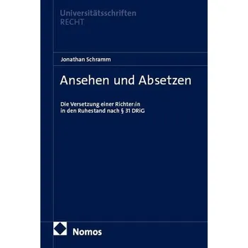 Ansehen und Absetzen - Schramm, Jonathan