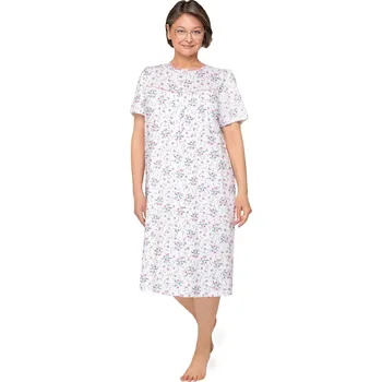 Dámská noční košile Dámská noční košile Martel Bogna I 203 kr/r M-2XL modro-růžová L