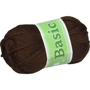 Příze Příze Basic 983 hnědá