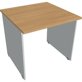 Psací stůl Pracovní stůl GS 800 - DUB , ŠEDÁ