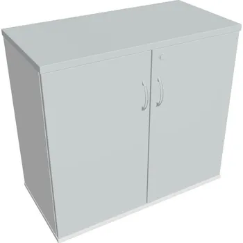 Policová skříň Skříň stolová SPZ 80 40 - ŠEDÁ , BÍLÁ