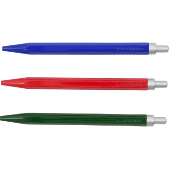 Kancelářské potřeby House Doctor, Pera Click barevná 3 ks - Formadore