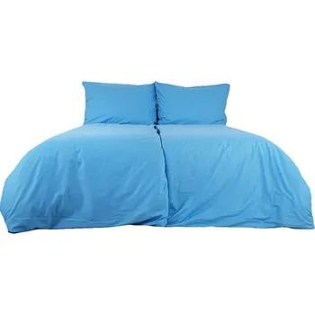 Povlečení B.E.S. - Petrovice Povlečení bavlna jednobarevné uzavírání zip - nebeské 200 × 220 cm