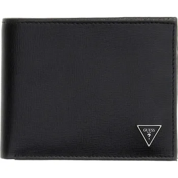 Peněženka Guess Pánská kožená peněženka SMCSLELEA20-BLA + 2 měsíce na vrácení zboží