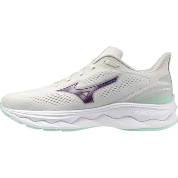 Dámská sportovní obuv MIZUNO WAVE SERENE 2(W) / Snow White/Dark Purple/Ice Gre / 38.5/5.5