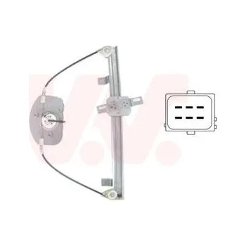 Stahovačka okna Zvedací zařízení oken VAN WEZEL 3750268