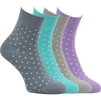 Dámské ponožky Dámské bambusové ponožky Jasmina - 35-38 / fialová