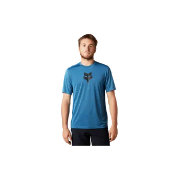 Cyklistické oblečení FOX LAB Head Ranger MTB dres tmavě modrá, XXL