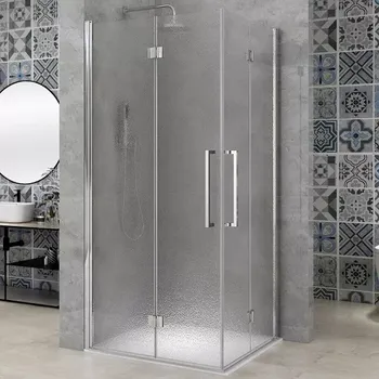 NOMI DUE 60x60 Grape Sprchová zástěna zalamovací čtvercová