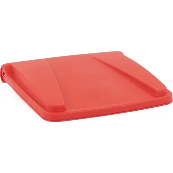 Odpadkový koš Víko pro odpadkové koše 30 a 45 l s funkcí tichého zavírání, 60x408x398 mm, červené | CAMBRO