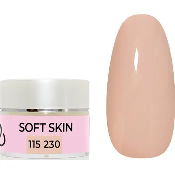 Lak na nehty UV/LED gel barevný - Soft Skin 5g
