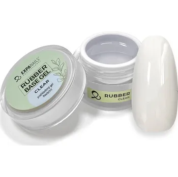 EXPA-nails UV/LED gel Rubber base - Clear Velikost: 50 g