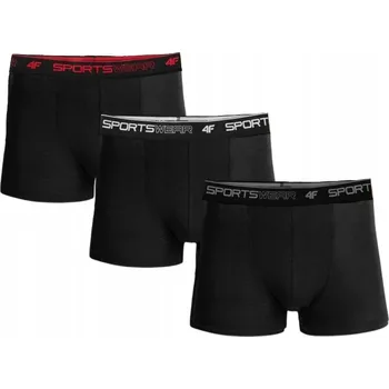 Boxerky 4F Spodní Prádlo Boxerky černé, velikost S