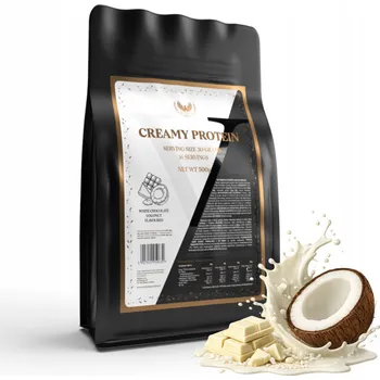 Protein VICTORIOUS NUTRITION CREAMY WHEY 500 G BÍLÁ ČOKOLÁDA KOKOS PROTEIN WPC