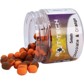 Boilies Bait-Tech Duo Col Criticals Wafters - Chocolate and Orange 5 mm (50 ml)
