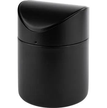 Odpadkový koš APS Stolní nádoba na odpad 1,2 l, černá | APS, 40800