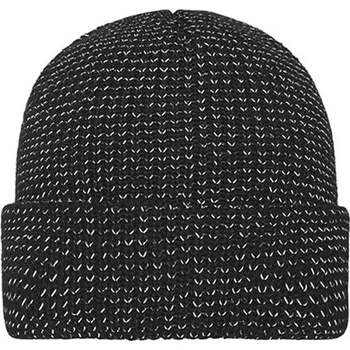 Čepice Myrtle beach Reflexní zimní čepice MB7142 Black one size