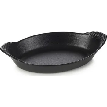 Revol French Classics forma oválná s ušima 20 × 11 × 4 cm, tmavě šedá