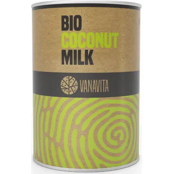 Fitness strava GymBeam BIO Kokosové mléko 400 ml - VanaVita Balení (ml): 6 x 400 ml