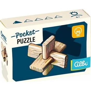 Hlavolam ALBI Mini hlavolam - Kříž 1/5