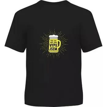 Pánské tričko ALBI Pánské tričko - Přišel jsem, viděl jsem, vypil jsem, vel. M