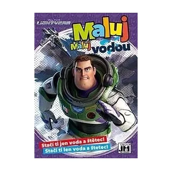 omalovánky JM maluj vodou A5 3373-6 Rakeťák