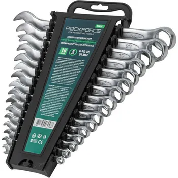Klíč ROCKFORCE RF-5161H, Sada očkoplochých klíčů | 6 - 24 mm | 16 ks