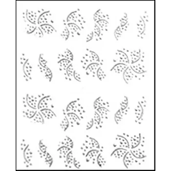 Zdobení stříbrné - Ornament č.1