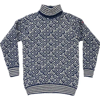 Pánská mikina Rolák Devold Svalbard Wool High Neck Velikost: L / Barva: modrá