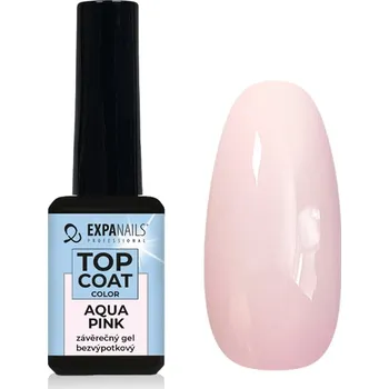 Lak na nehty EXPA-nails UV/LED gel Top coat color - Aqua Pink Objem: 11 ml