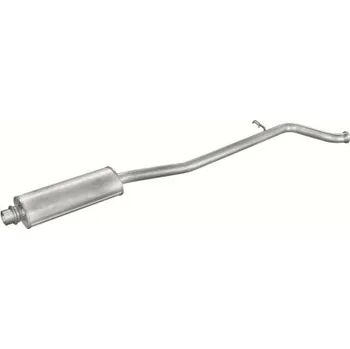 Střední díl výfuku Výfuk - střední tlumič - díl výfuku PEUGEOT 406 2.0 HDi (19.205)