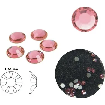 Kamínky Swarovski - Pink 1,65mm - 30 ks