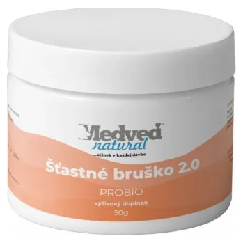 Medveď Medvěd natural Šťastné bříško 2.0 PROBIO 50g
