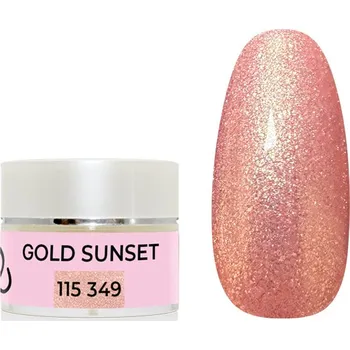 Lak na nehty UV/LED gel barevný - Gold Sunset 5g