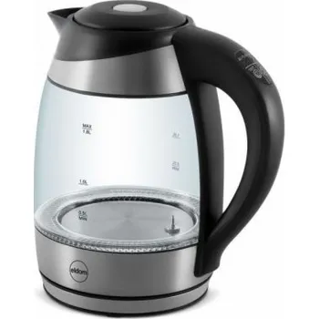Příprava nápoje C520 ELDOM LUX skleněná konvice objem 1,7 l ovládací panel teploty vody 2200 W
