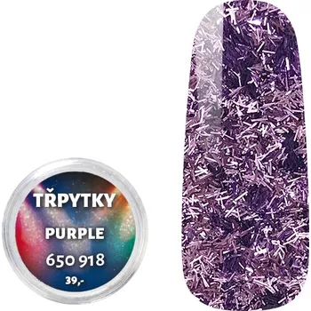 Třpytky - nitky - Purple