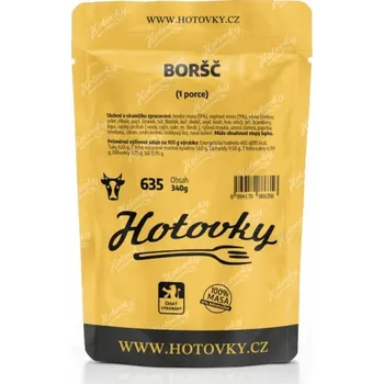 Hotové jídlo Hotovky Boršč - 1 porce - 340 g