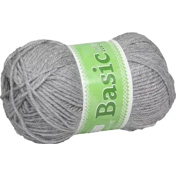 Příze Příze Basic 907 šedá