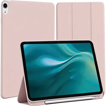 Pouzdro na tablet Flipové pouzdro Etteri pro Apple iPad Air 4 2020/5 2022 10.9"/6 2024/7 2025 11", růžová