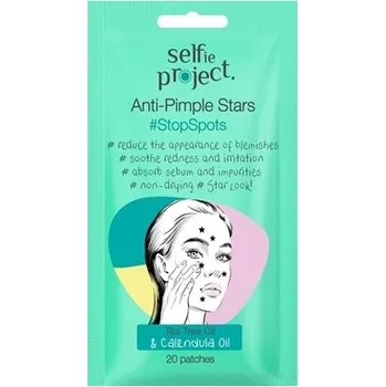 Náplast Selfie Project Náplasti proti akné 20 náplastí