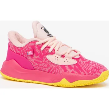 Pánské tenisky TARMAK Dětské basketbalové boty Fast 900 Low-1 NBA Miami Heat 34 RŮŽOVÁ|ŽLUTÁ