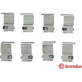 Přislušenství brzdového systému Sada příslušenství, obložení kotoučové brzdy BREMBO A 02 242