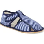 Baby Bare Slippers č.32 Barefoot bačkůrky Sailor s námořnickým motivem