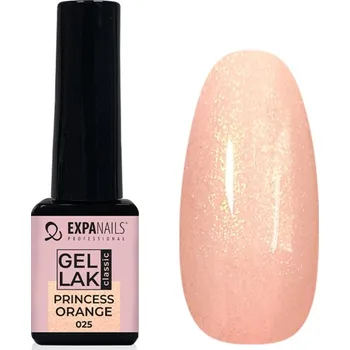 Přípravek na nehty UV/LED Gel lak - Princess Orange perleť 5 ml