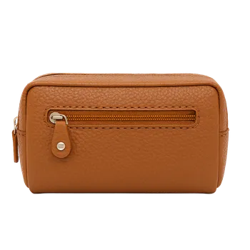 New Bags Leather kožená klíčenka SL-604 světle hnědá