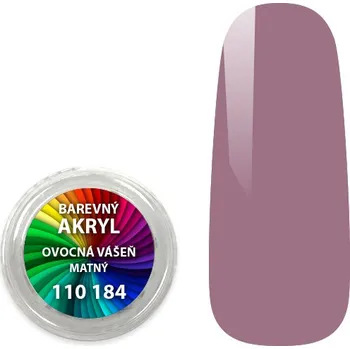 Umělé nehty EXPA-nails Akryl pudr matný - Ovocná vášeň - 4 ml