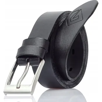 Opasek Pánský PÁSEK z přírodní kůže ČERNÝ GRACIO 125CM