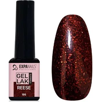 Lak na nehty UV/LED Gel lak - Reese třpyt 5 ml