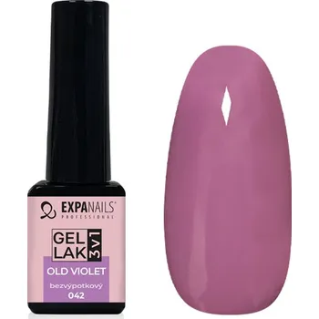 Lak na nehty UV/LED Gel lak 3v1 - Old Violet 5 ml